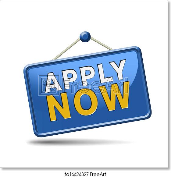 561x581 Free Art Print Of Apply Now Icon Apply Now And Subscribe Here
