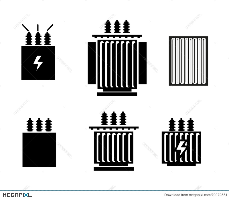 800x696 Electric Transformer Icon