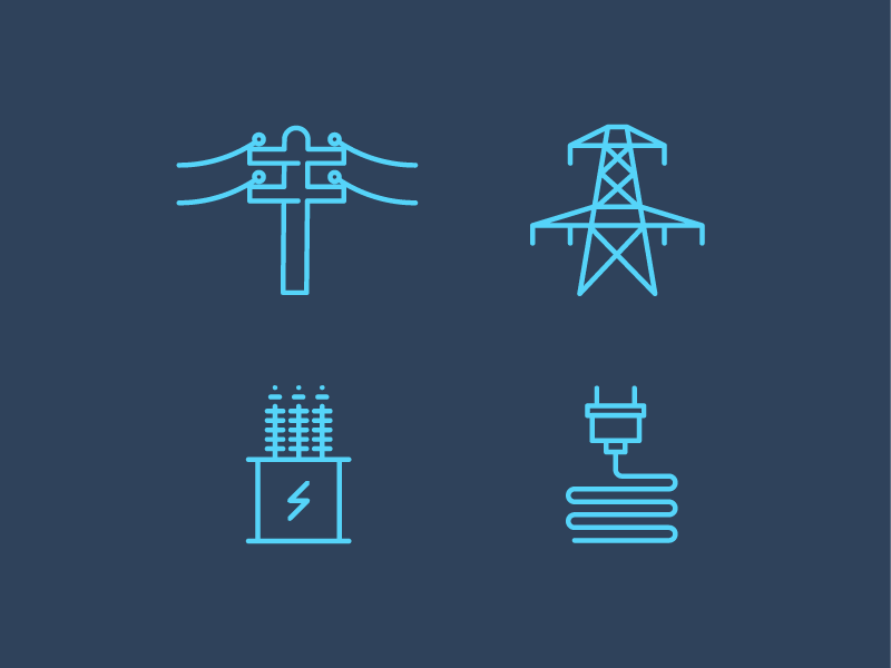 800x600 Electrical Icons