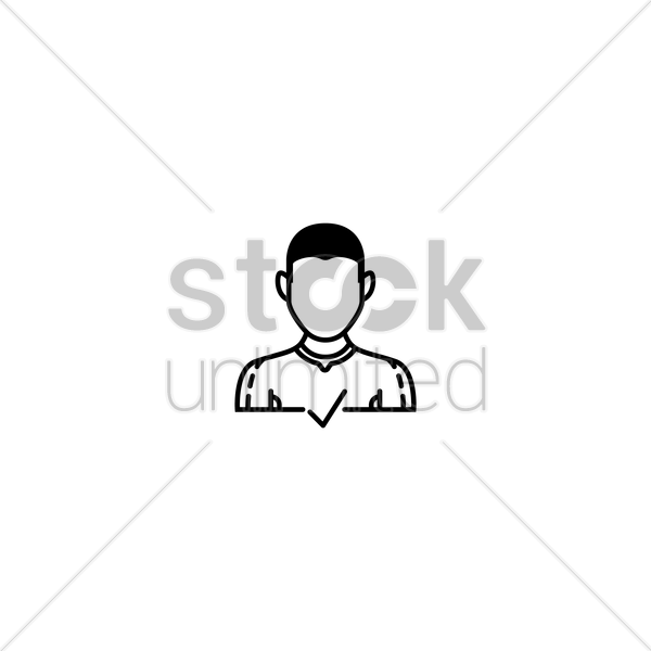 600x600 Substitute N Vector Image