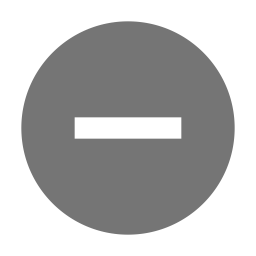 256x256 Subtract Icon Of Glyph Style