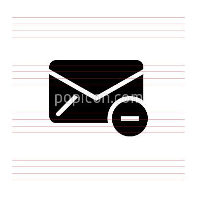 400x400 Envelope Subtract