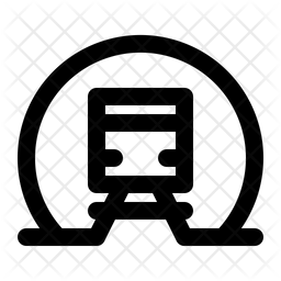 256x256 Subway Icon Of Line Style