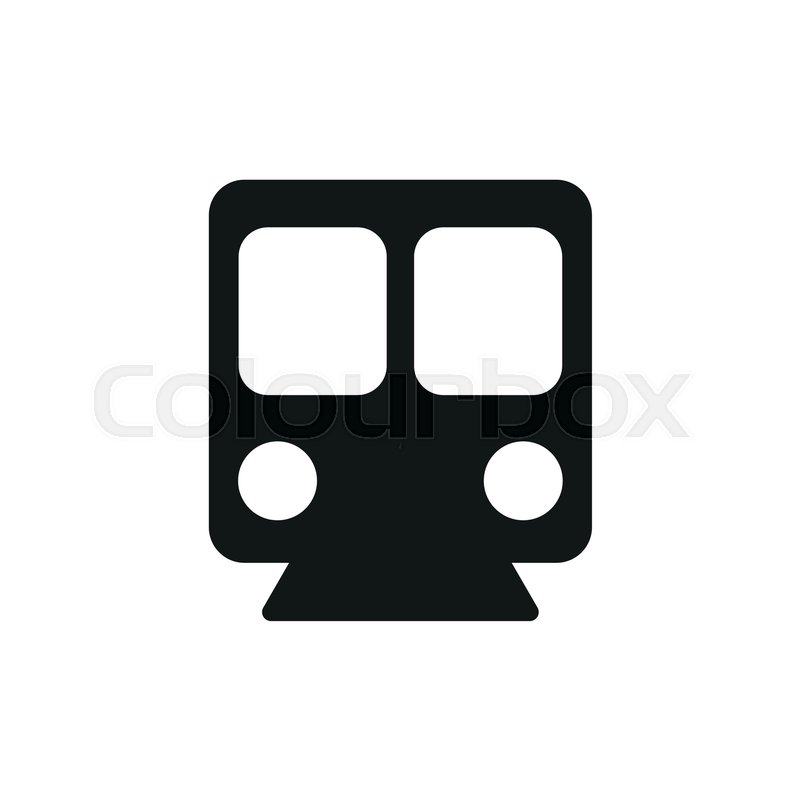 800x800 Subway Icon Simple Vector Stock Vector Colourbox