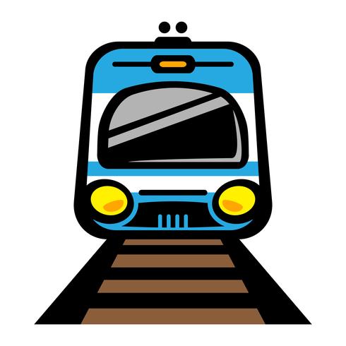 490x490 Subway Train Light Rail Car Vector Icon