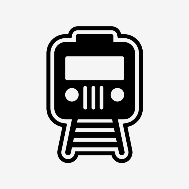 640x640 Vector Tran, Subway, Train, Platform Png And Vector