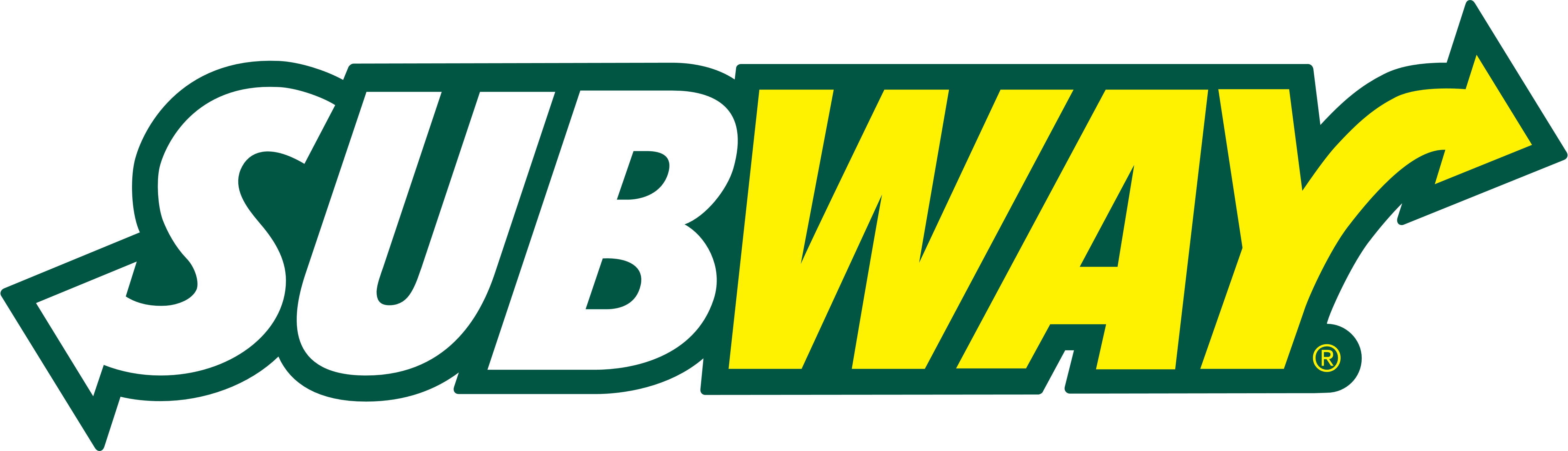 5000x1437 Subway Logo Transparent Png