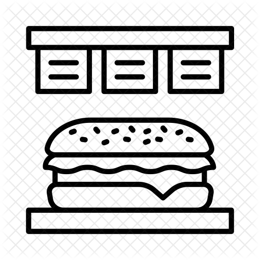 512x512 Takeout Subway Icon Of Line Style