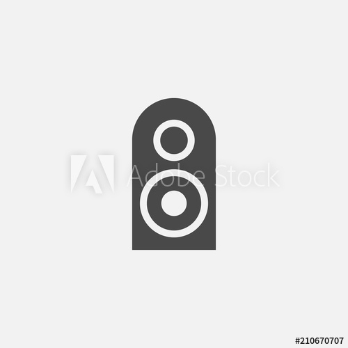 Speaker Vector Icon Sound System Subwoofer Icon Radio 500x500 Speaker Vector Icon Sound System Subwoofer Icon Radio