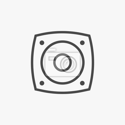 Lautsprecher Linie Vektor Icon Subwoofer Fototapete Fototapeten 400x400 Lautsprecher Linie Vektor Icon Subwoofer Fototapete Fototapeten