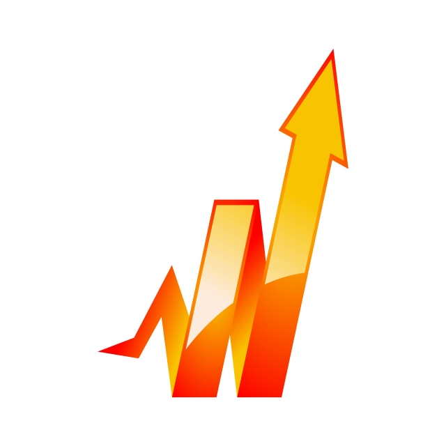 640x640 Business Bar Up Success, Icon, Success, Business Png And Vector