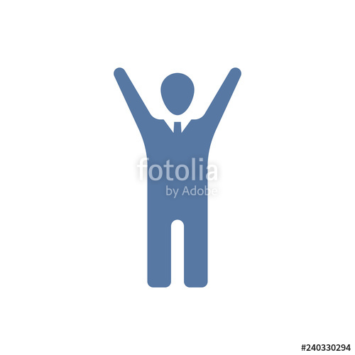 500x500 Business Success Icon Stock Image And Royalty Free Vector