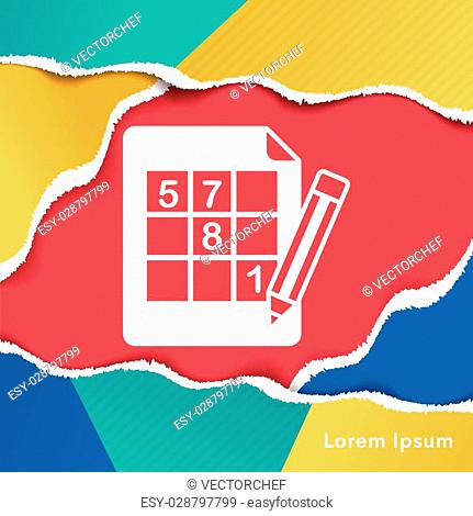 431x470 Sudoku Icon Stock Photos And Images Age Fotostock