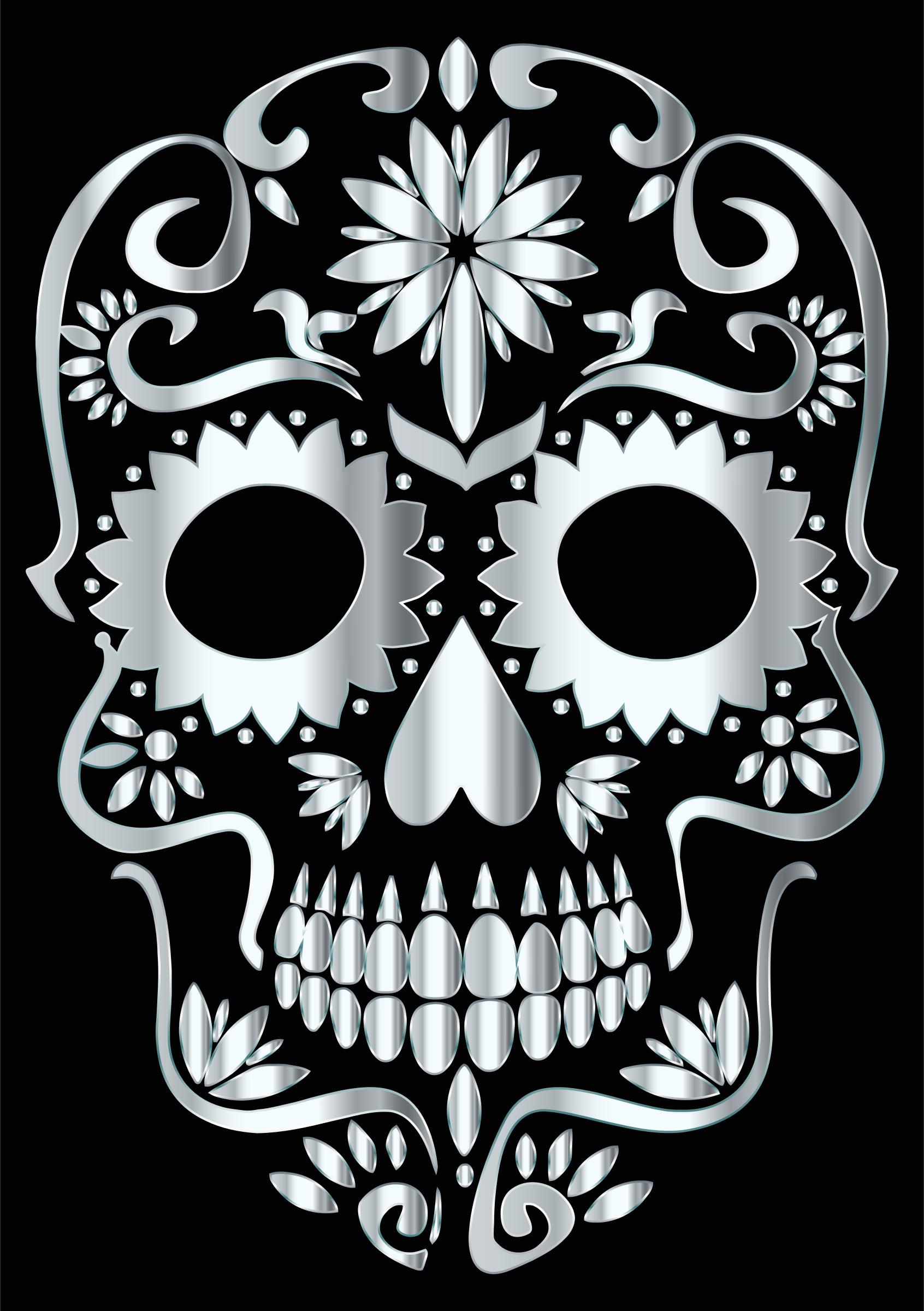 Sugar Skull Icon at Vectorified.com | Collection of Sugar Skull Icon ...