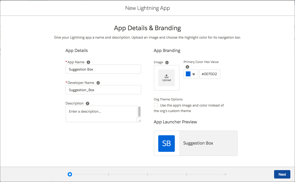 1016x627 Create A Suggestion Box App Unit Salesforce Trailhead