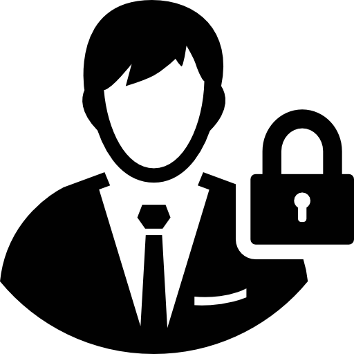 Masculine, User, With, Suit, Tie, And, Locked, Padlock Icon Free 512x512 Masculine, User, With, Suit, Tie, And, Locked, Padlock Icon Free