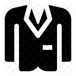 Suit Icon Of Glyph Style 256x256 Suit Icon Of Glyph Style