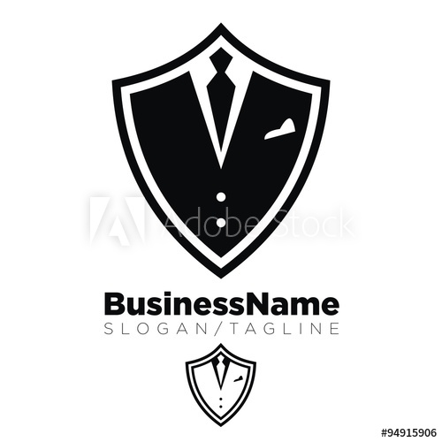 Suit And Tie Logo Icon Vector 500x500 Suit And Tie Logo Icon Vector