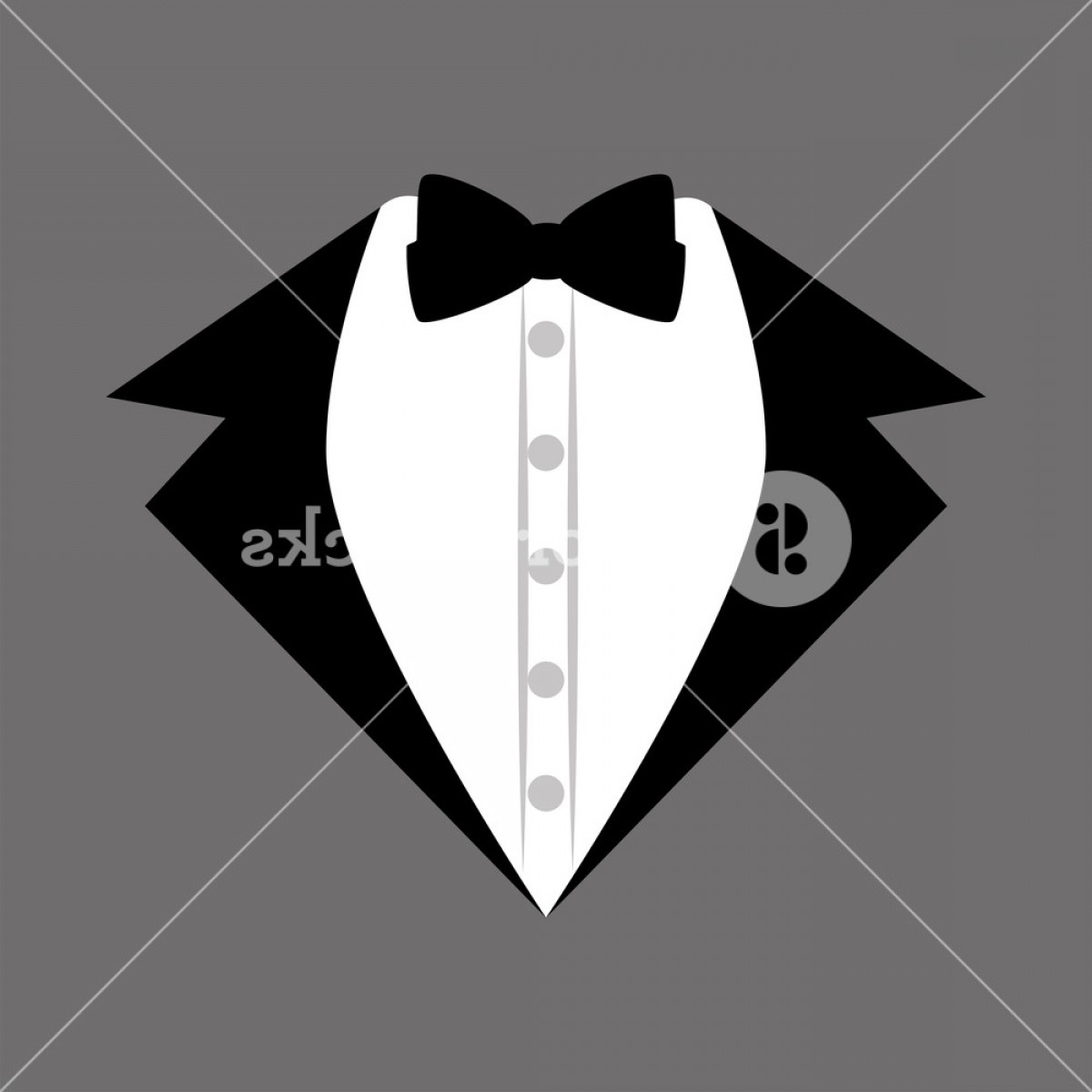 1200x1200 Groom Suit Bowtie Wedding Icon Design Vector Illustration Graphic