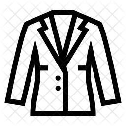 256x256 Suit Icon Of Line Style