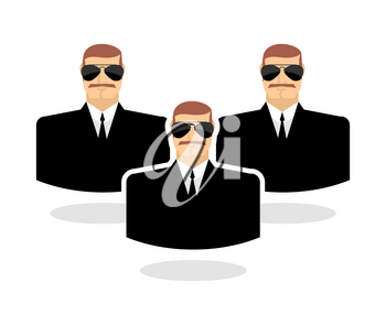 350x295 Security Man Icon Guard Bodyguards Man In Sunglasses And Black