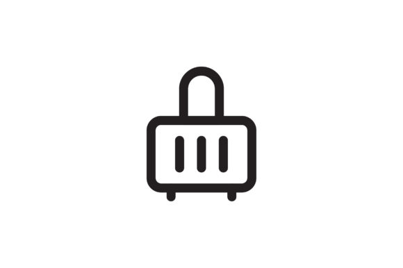 580x386 Suitcase Icon Graphic