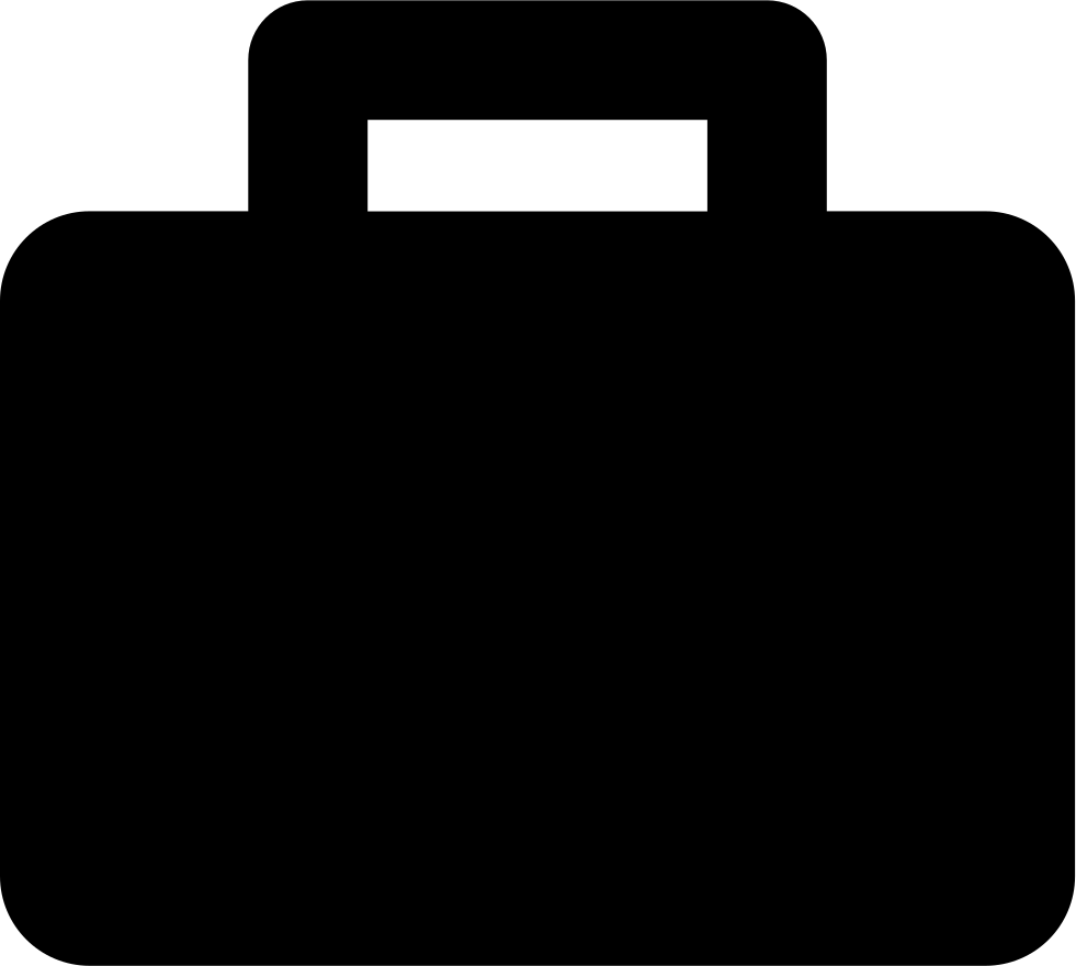 981x880 Black Suitcase Png Icon Free Download