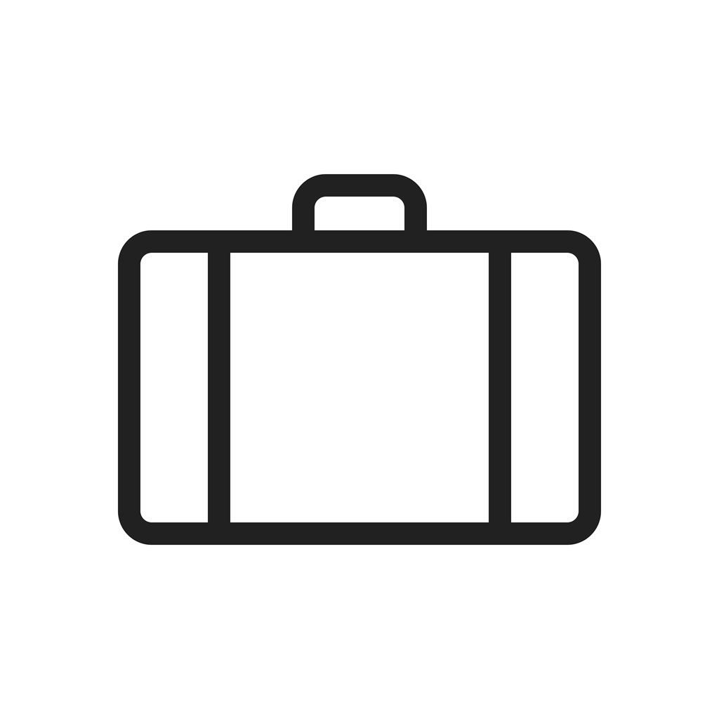 1024x1024 Suitcase Line Icon