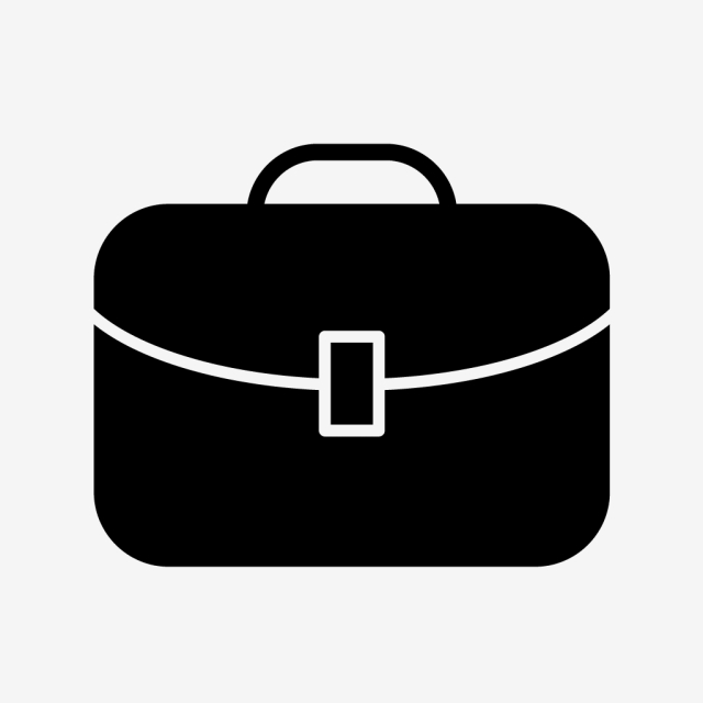 640x640 Vector Briefcase Icon, Bag, Briefcase, Suitcase Icon Png