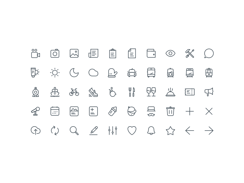 800x600 The Entypo Pictogram Suite Sketch Freebie