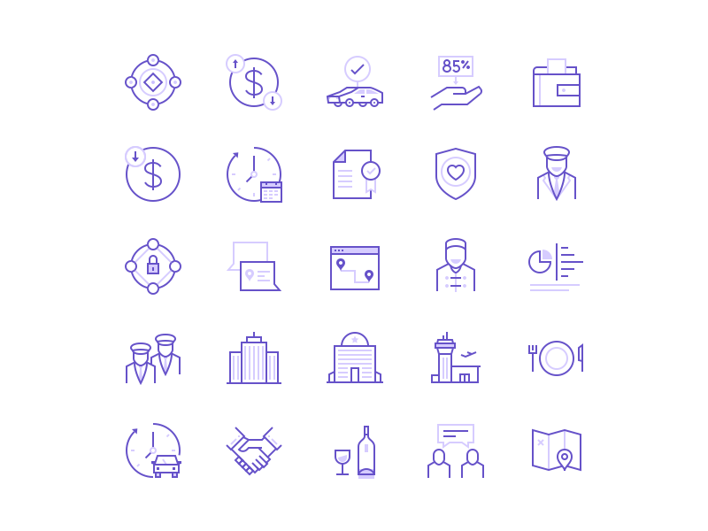 800x600 Transportation Icon Suite
