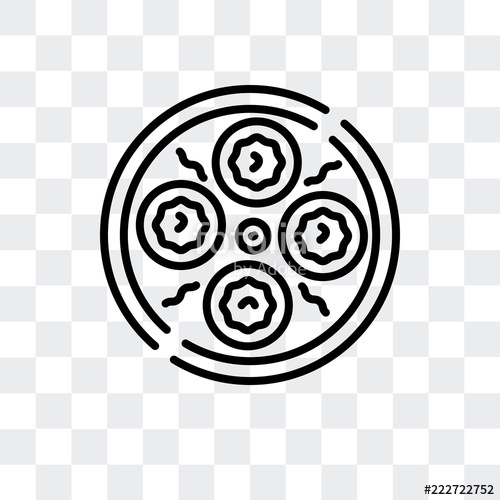 500x500 Dim Sum Icon Isolated On Transparent Background Modern