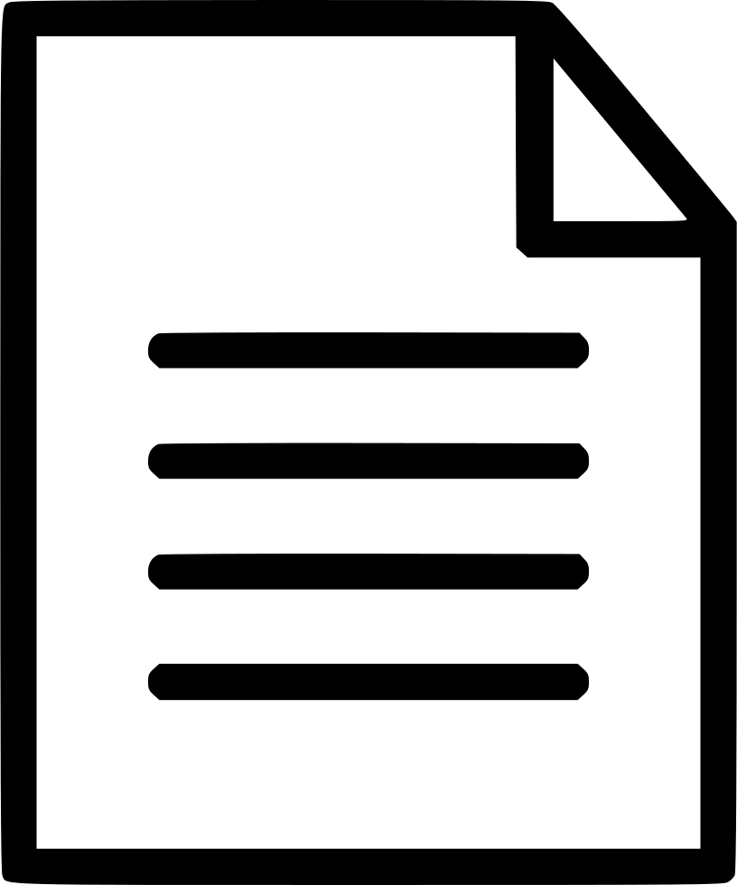 816x980 Paper Document Report Statement Text Summary Png Icon Free