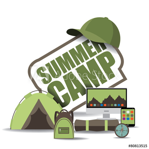 Summer Camp Icon Vector 500x500 Summer Camp Icon Vector