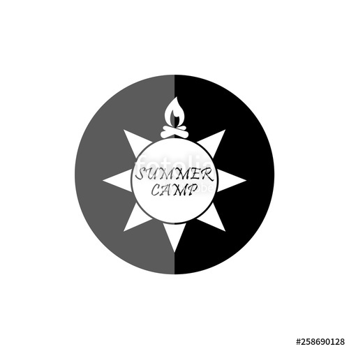 Summer Camp Icon Or Logo Stock Photo And Royalty Free Images 500x500 Summer Camp Icon Or Logo Stock Photo And Royalty Free Images