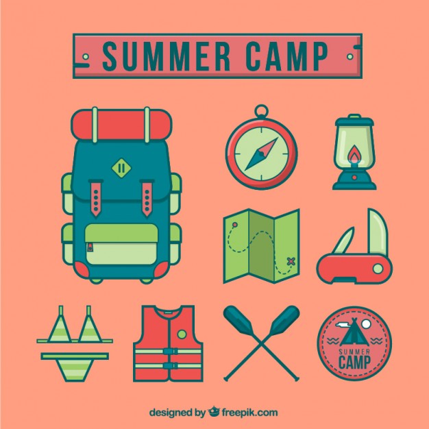 Summer Camp Icons Vector Premium Download 626x626 Summer Camp Icons Vector Premium Download