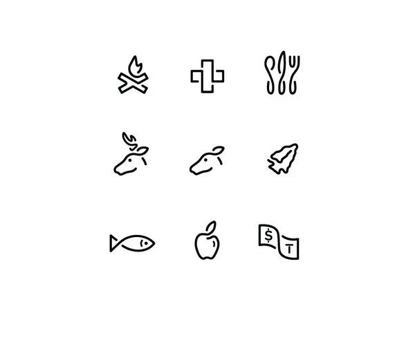 Vincent Romero Summer Camp Icon System Ns, Symbols 600x521 Vincent Romero Summer Camp Icon System Ns, Symbols