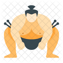 256x256 Sumo Icon Of Flat Style