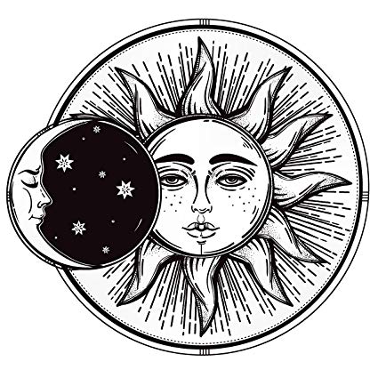 425x425 Bohemian Sun And Moon Icon