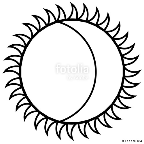 500x500 Isolated Sun And Moon Icon Stock Image And Royalty Free Vector