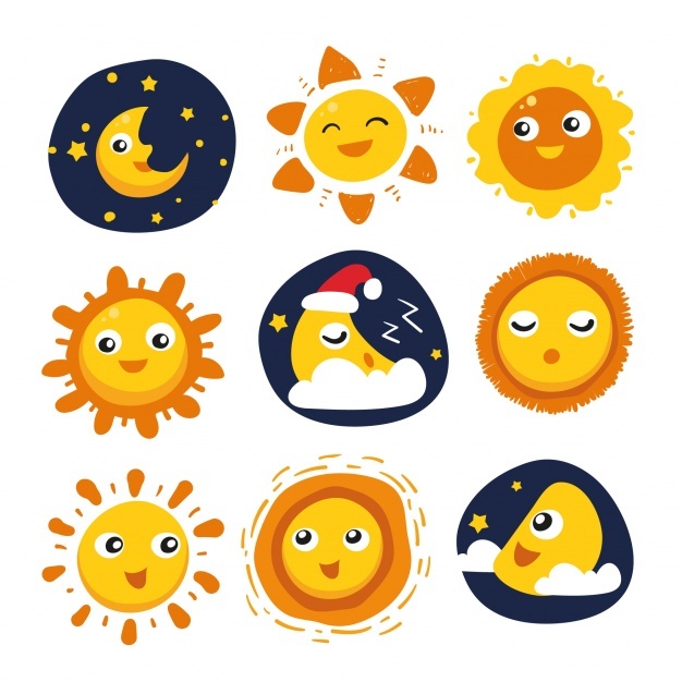 626x626 Sun Moon Vectors, Photos And Free Download