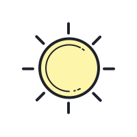 200x200 Sun Icons