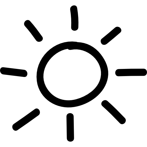 512x512 Sun Hand Drawn Symbol Icons Free Download