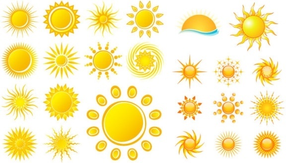 576x329 Sun Icon Free Vector Download