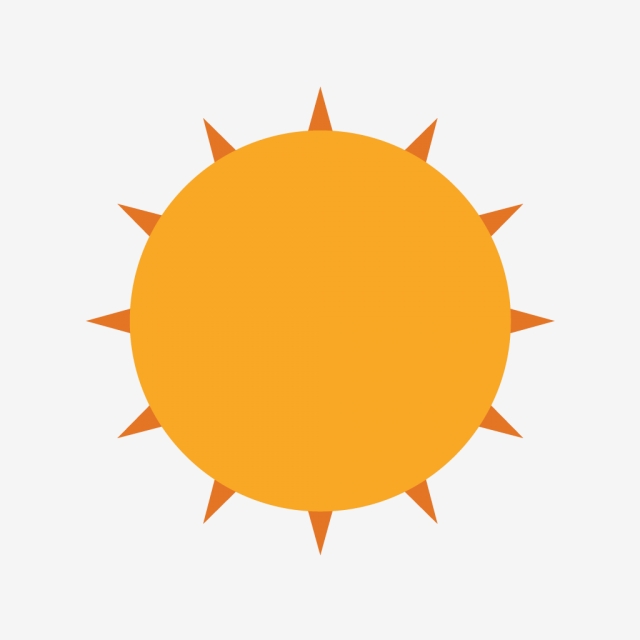 640x640 Vector Sun Icon, Sun, Sunrise, Weather Icon Png And Vector