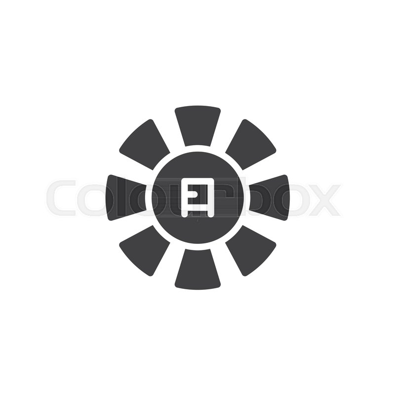 800x800 Sun Rays Vector Icon Filled Flat Sign Stock Vector Colourbox