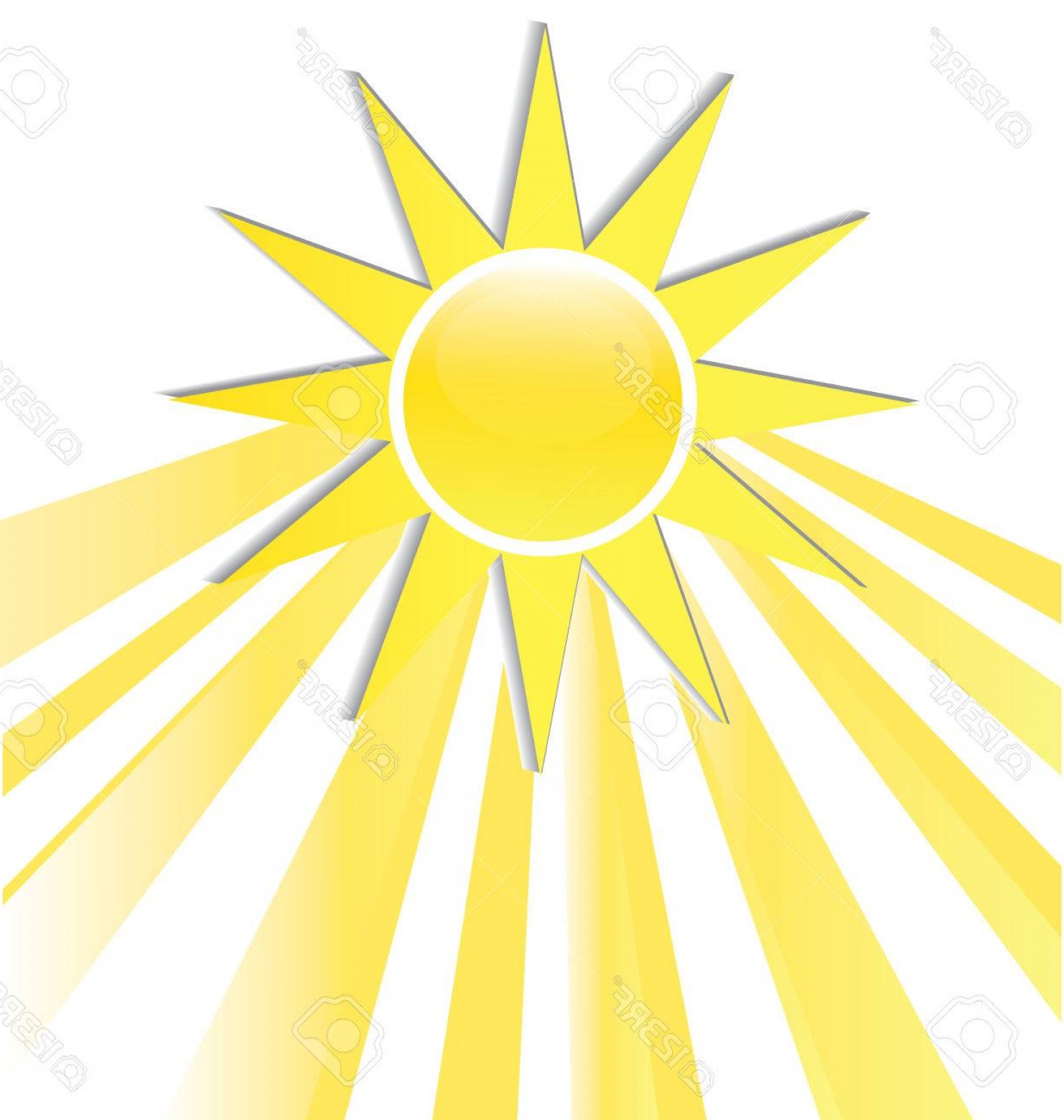 Sun Rays Icon at Vectorified.com | Collection of Sun Rays Icon free for ...