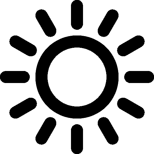 512x512 Weather Sun Icon Windows Iconset