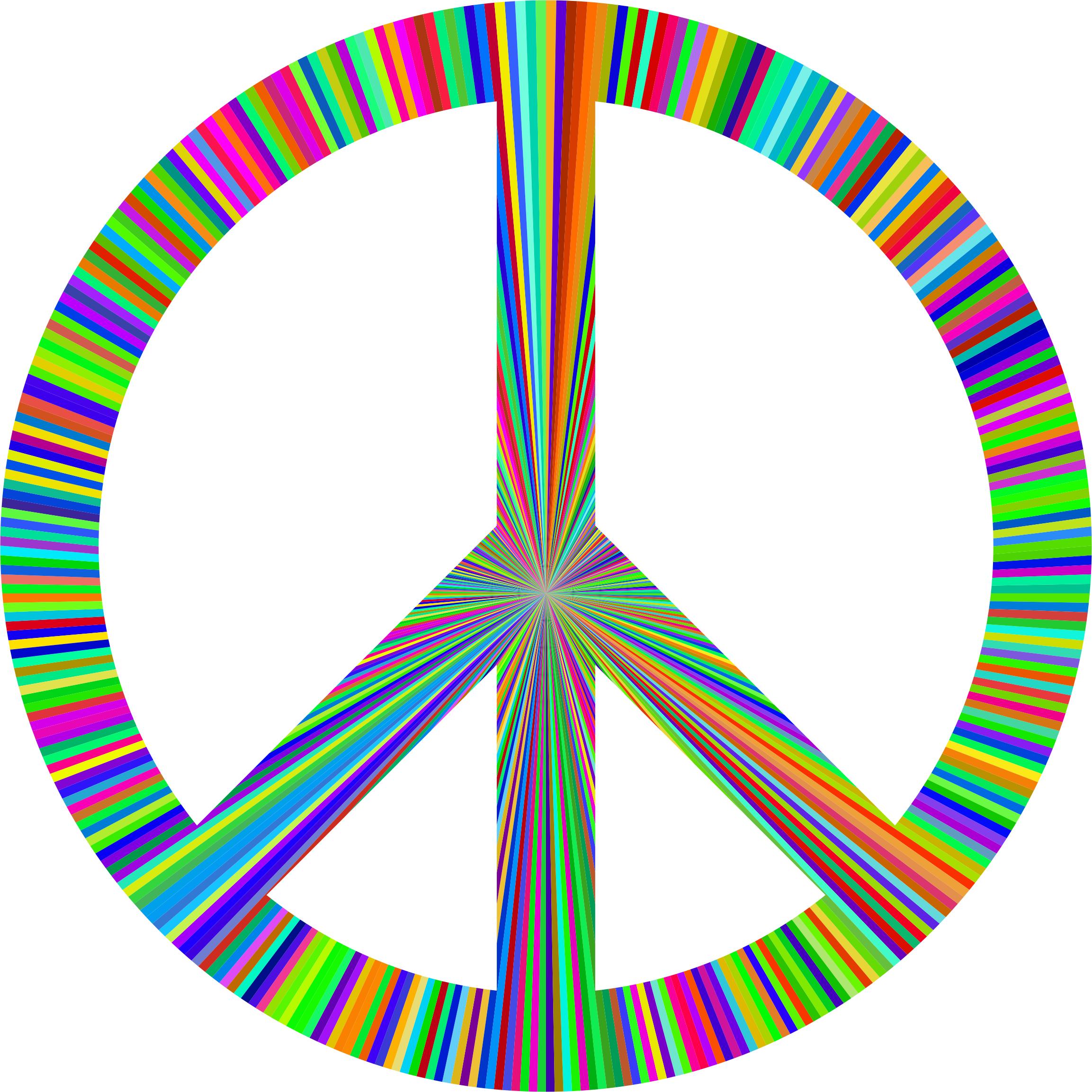 2306x2306 Peace Sign Sunburst Icons Png