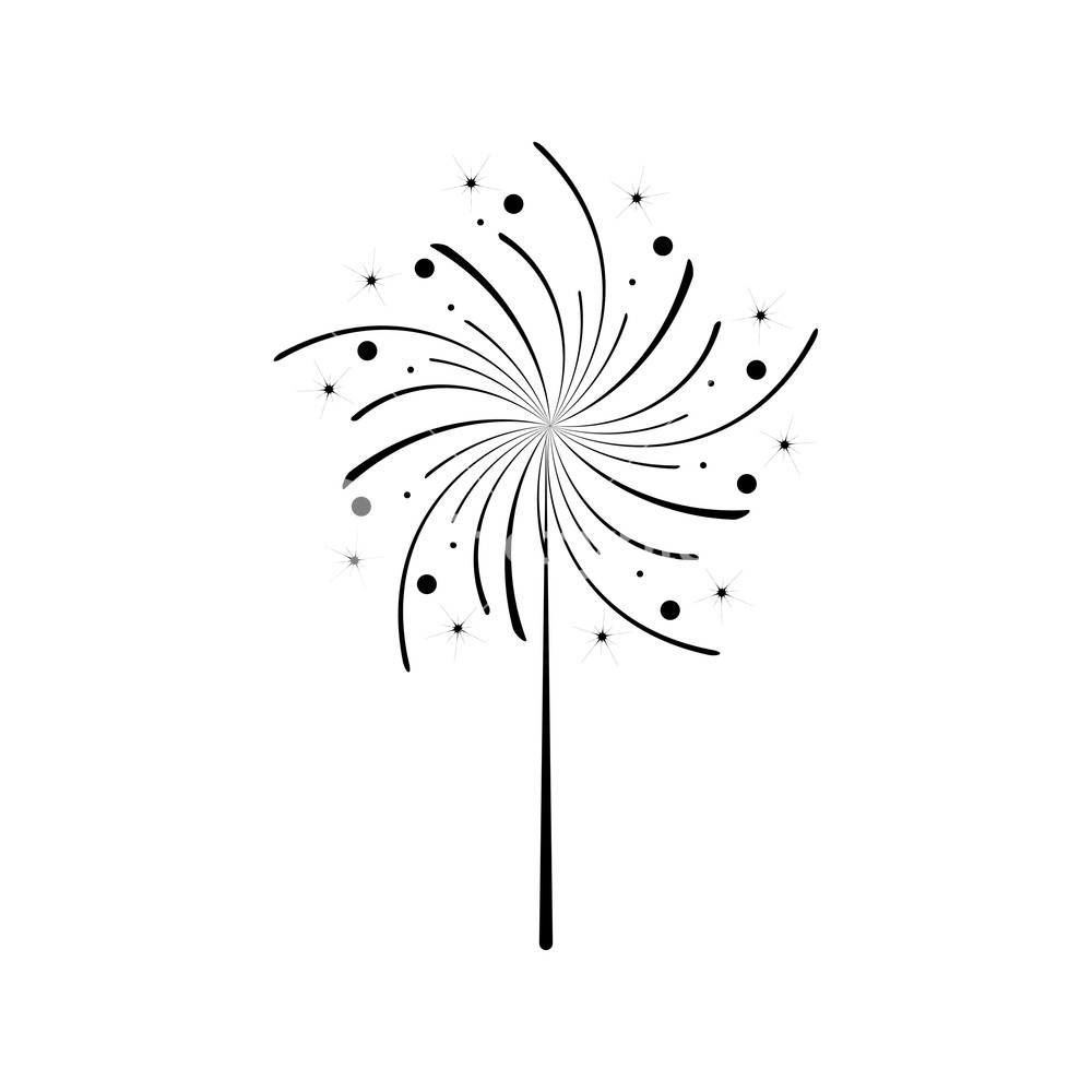 1000x1000 Sunburst Circular Isolated Icon Vector Illustration Design Royalty